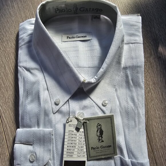 New Vintage Paolo Garage Button Up Shirt - Picture 1 of 11